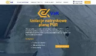 Розробка веб-сайту для напилення пінополіуретанової ізоляції